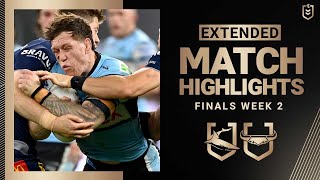 NRL 2024  Sharks v Cowboys  Extended Match Highlights [upl. by Haran]