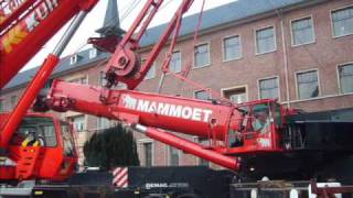 Het opbouwen van de mammoet demag ac700 [upl. by Norean]