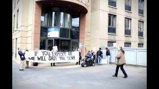 Boycottworkfare Occupy Learndirect Edinburgh [upl. by Llenwad256]