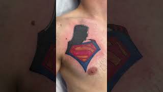 tattooartist discussion tattoomediaink tattooer artist superman [upl. by Kirby]