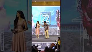 Actress ananya Cute Speech at rotikapdaromance Pre Release Event [upl. by Leanahtan837]