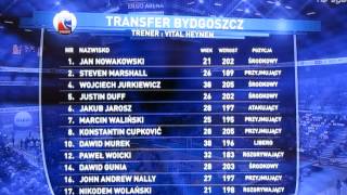 Marcin Waliński  Transfer Bydgoszcz PlusLiga 2015 [upl. by Durwood]