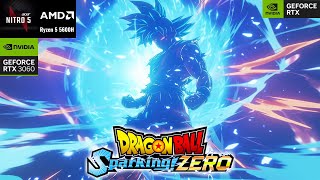 DRAGON BALL Sparking ZERO  RTX 3060 Laptop  Maximum Settings Benchmark [upl. by Ayr]