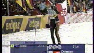 Чемпионат мира 2005 Hochfilzen эстафета женщины [upl. by Ocsicnarf49]