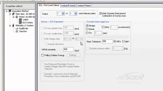 QTRAP for food testing video 3 of 4  6 steps to create an EPIMRM method [upl. by Narod]