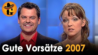 Carolin Kebekus amp Ingo Appelt  Gute Vorsätze für 2007  Freitag Nacht News [upl. by Nikoletta280]