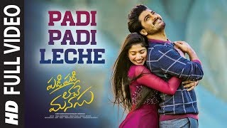 Padi Padi Leche Full Video  Padi Padi Leche Manasu  Sharwanand Sai Pallavi  Vishal Chandrashekar [upl. by Faucher]