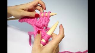 HOW TO MAKE BOBBLES  WE ARE KNITTERS [upl. by Houser]