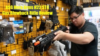 ASG Hera Arms H22 STC Gas Blowback Rifle Review New Design for the KC02 Fans [upl. by Rehportsirhc]