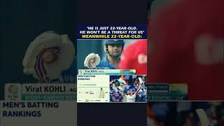 viratkohli ranking cricket [upl. by Darci410]