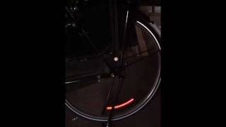 Wheely fietswiel ledverlichting [upl. by Einalam]