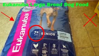 ✅ How To Use Eukanuba Large Breed Dog Food Review [upl. by Irrej]