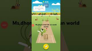 Msdhoni 6 ball 36 run world record😎 [upl. by Majka]