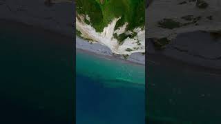 Étretat in 4K Stunning Drone View of France’s Iconic Cliffs ✨ [upl. by Airamak]