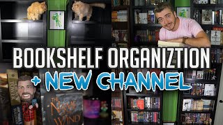 BOOKSHELF REORGANIZATION  NEW CHANNEL ANNOUNCEMENT [upl. by Sivi619]