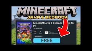 How to download Minecraft Bedrock Edition for pc for freePart2 [upl. by Lehsar217]