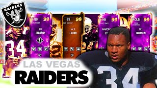 The BEST Updated Las Vegas Raiders Theme Team In Madden 24 [upl. by Nalyad]