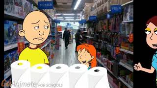 The Entire Caillou Family Misbehaves at Walmart [upl. by Ecerehs]