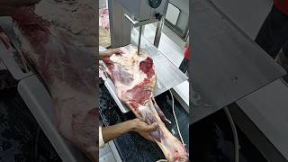 special beef front Leg cutting with machine new style youtubeshort shorts food beautiful [upl. by Nnovahs592]