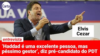 A ESQUERDA NUNCA FOI TÃO FORTE NO ESTADO DE SP  Entrevista com ELVIS CEZAR précandidato do PDT [upl. by Oriel]