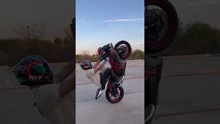 2024 zx6r wheelie [upl. by Son63]