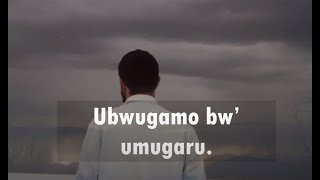 UBWUGAMO BWUMUGARU  Indirimbo nziza zo guhimbaza Imana by Isaac Nsengi Graham  Isagram Music [upl. by Rambert]