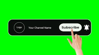 Subscribe Button Green Screen  Green Screen subscribe button  subscribe green screen 👉No Copyright [upl. by Anelhtak955]