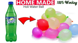 how to make holi water balloon  holi water balloon  holi water balloons kaise banaye [upl. by Windzer954]