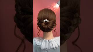 Beautiful Hair style longhair hairdesign hairfashionlook [upl. by Htilil9]