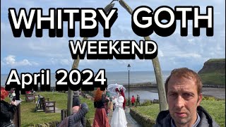 WHITBY GOTH WEEKEND APRIL 2024 [upl. by Norahc968]