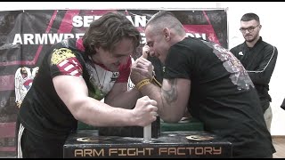 ROLAND HORVATH HUN vs MARKO VOJINOVIC MNE  Cell Games Vendetta  Left hand  ARMWRESTLING [upl. by Enos190]