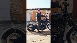 HD Street BobТестирую крепление седла falcodesign hdstreet bobber [upl. by Schnapp]