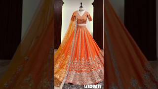 Latest party wear lehenga design fashion  wedding lehenga shortsvideo viralvideo [upl. by Aun]