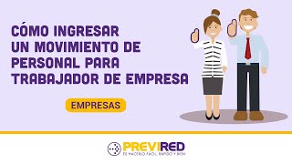 Cómo Ingresar un Movimiento de Personal para Trabajador de Empresa [upl. by Suivart679]