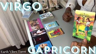 CAPRICORN amp VIRGO💖 quotA SPIRITUAL UNIONquot  Capricorn and Virgo Compatibility Tarot Reading [upl. by Ayalat]