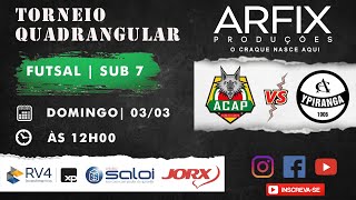 ACAP x YPIRANGA  FUTSAL  SUB 7 [upl. by Serdna]