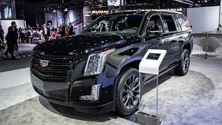 2019 Cadillac Escalade Sport Edition goes dark and adds new wheels [upl. by Aitropal]