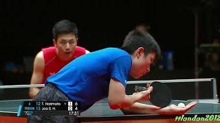 Tomokazu Harimoto vs Joo Se Hyuk 2017 T2APAC [upl. by Airehtfele460]