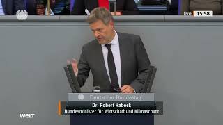 VIZE KANZLER ROBERT HABECK RASTET AUS IM BUNDESTAG ⚡️ SKANDAL VON DEUTSCHLAND Habeck [upl. by Stanislaw141]