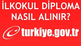 EDevlet İlkokul Diploması Nasıl Alınır [upl. by Luzader901]