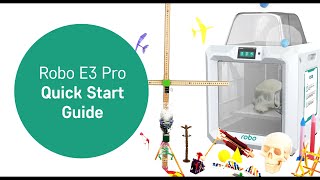 Robo E3 Pro Quick Start GuideUnboxing [upl. by Selmore]