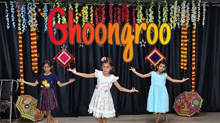 Ghoongroo Kids Dance Choreography War Movie Hrithik Roshan Anshu Shivhare Dance Choreography [upl. by Schecter340]