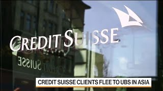 Credit Suisse Clients Flee to UBS in Asia as Rich Weigh Options [upl. by Airetak]