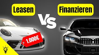 Leasing vs Finanzierung Was ist besser [upl. by Pirali]