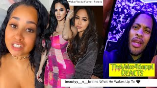 Waka Flocka GF Gets Into W Tammy After GF Calls Tammy Rivera quotJealous amp Bitterquot [upl. by Raamaj]