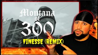 FIRST TIME LISTENING  MONTANA OF 300  FINESSE REMIX  HE IS A PROBLEM [upl. by Laehcimaj]