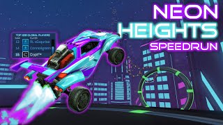 15th IN THE WORLD 9m38s  Lethamyrs Neon Heights Rings Speedrun [upl. by Ocsicnarf]