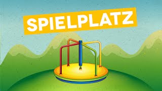 Deutsch lernen für Kinder und Kleinkinder Auf dem Spielplatz DEUTSCH [upl. by Walton347]