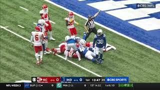 Colts Turned Muffed Punt into Touchdown [upl. by Anifad]