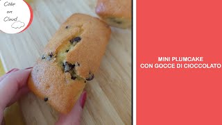 Mini plumcake con gocce di cioccolato come quelli Mulino Bianco [upl. by Alidus433]